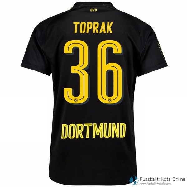 Borussia Dortmund Trikot Auswarts Toprak 2017-18 Fussballtrikots Günstig